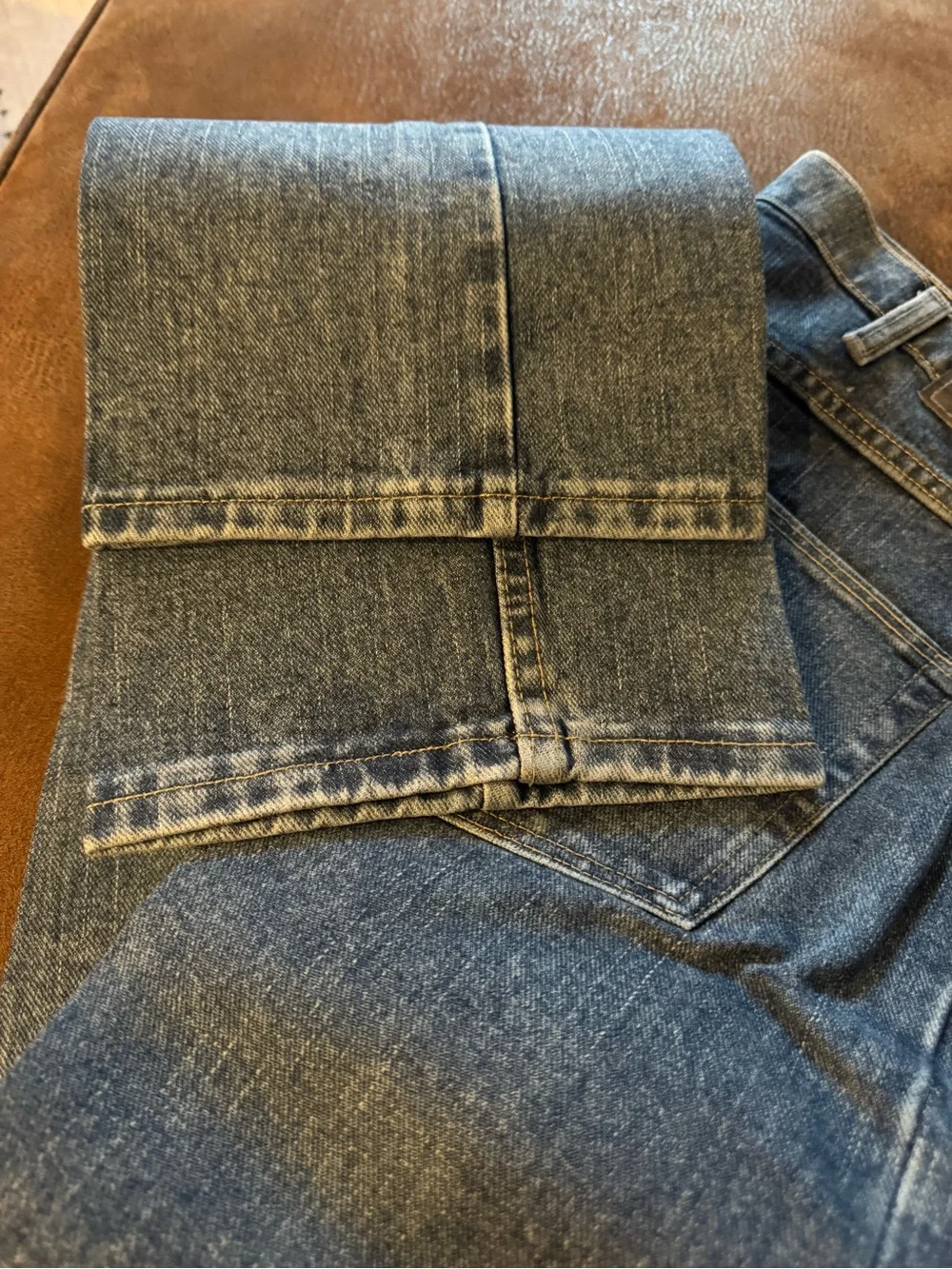 Magellan Outdoors Men's Denim Jeans Bootcut 36 x 32 Excellent Used Condition!